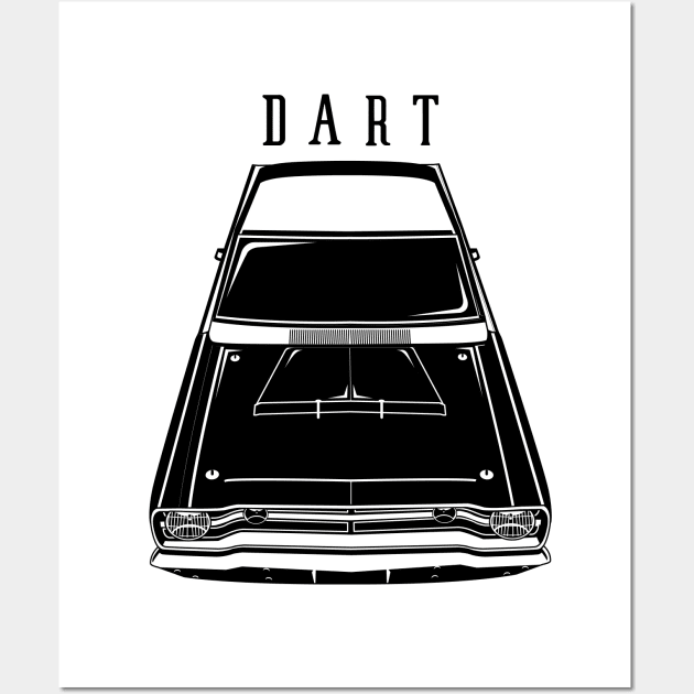 Dodge Dart Super Stock 1968 Wall Art by V8social